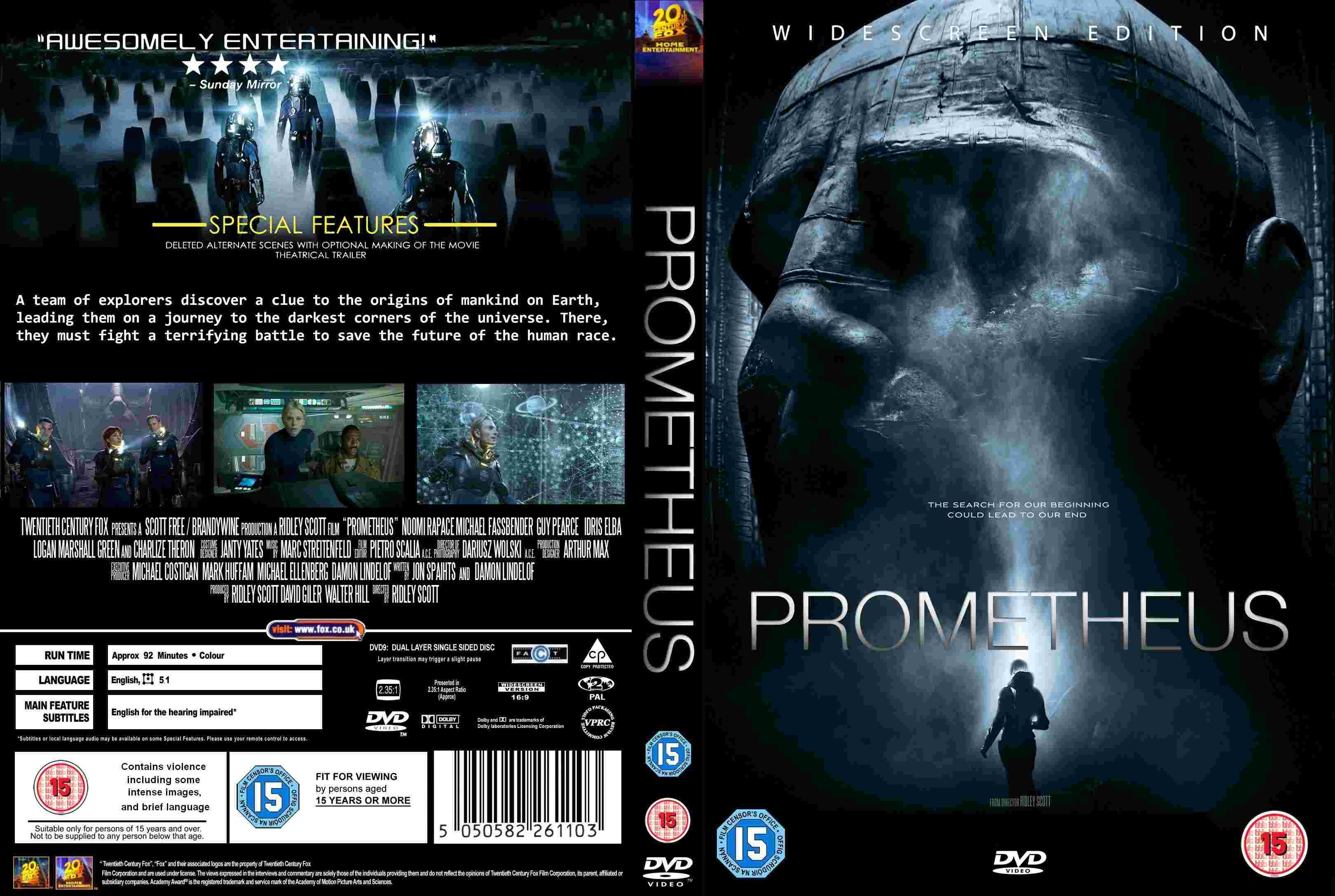 Prometheus (I) (English) (Dvd) Max