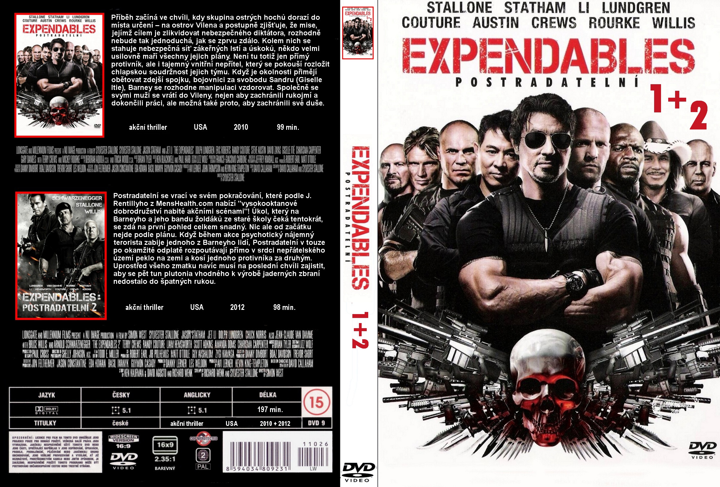 The Expendables 1 Movie Cover