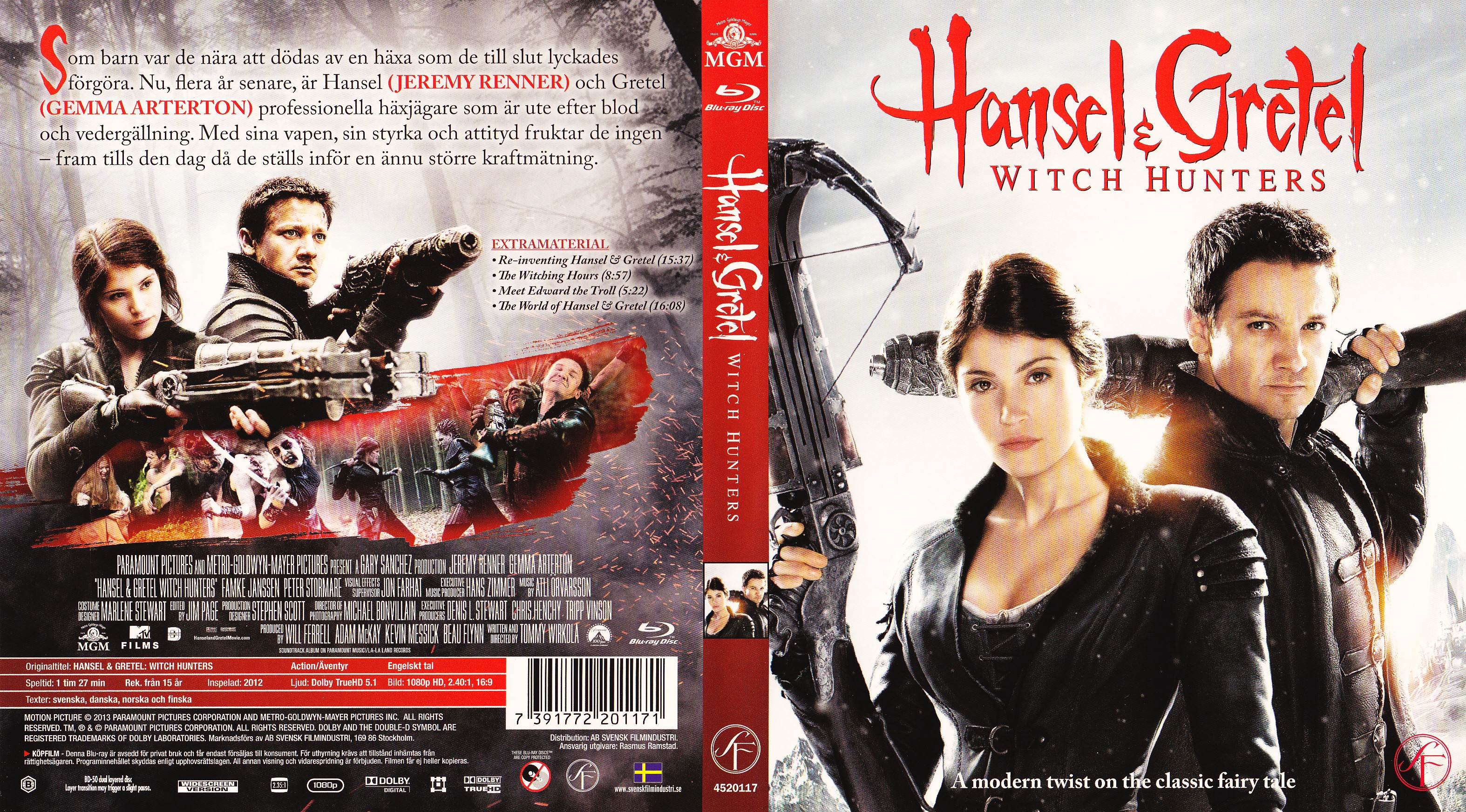 COVERS.BOX.SK ::: hansel & gretel - witch hunters Blu-ray - high quality DVD / Blueray ...3148 x 1744